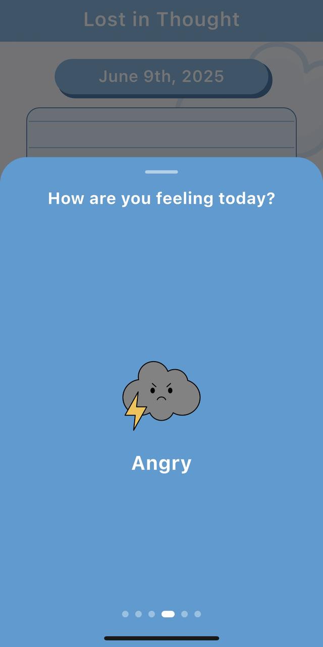 Mood Tracker Screenshot